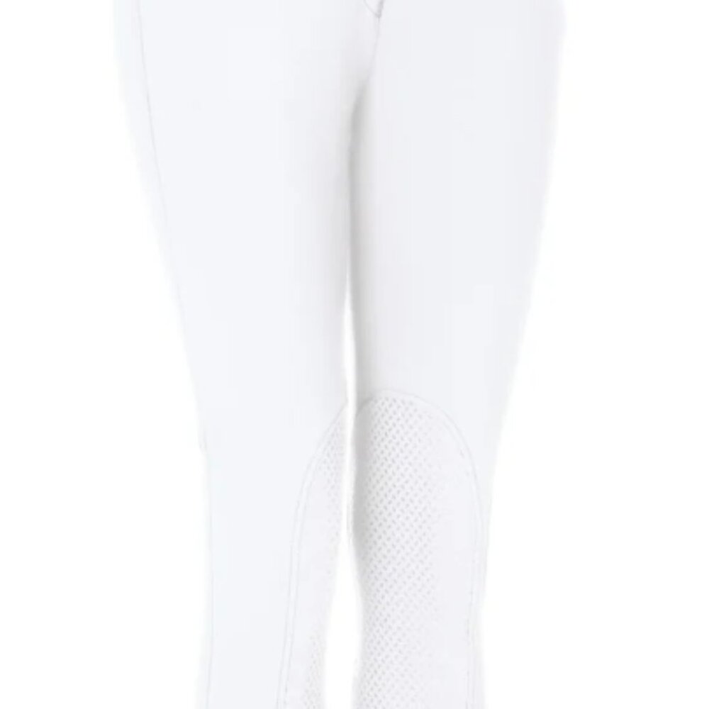 Pikeur Women's White Knee Patch Breeches - EU 38 / US 26